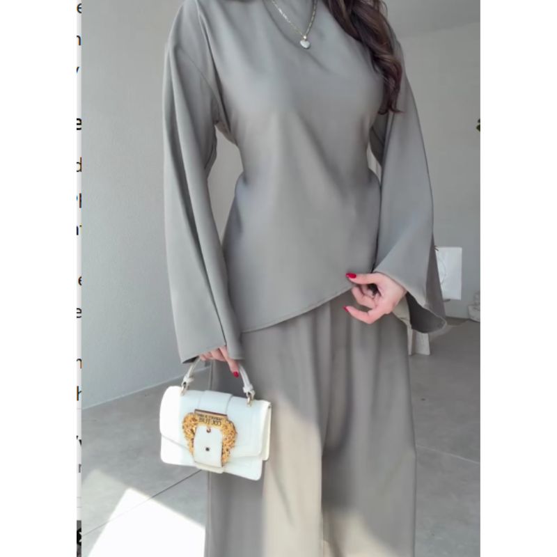 2 pc low cut oversized VENZY set