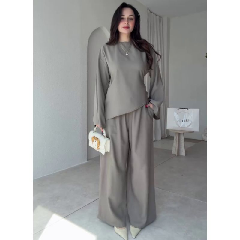 2 pc low cut oversized VENZY set
